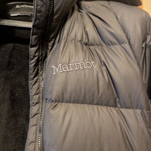 Marmot Black Montreaux Down Coat